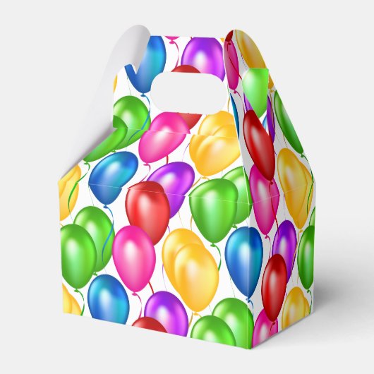 Birthday-ballonnen Bedankdoosjes (Achterkant)