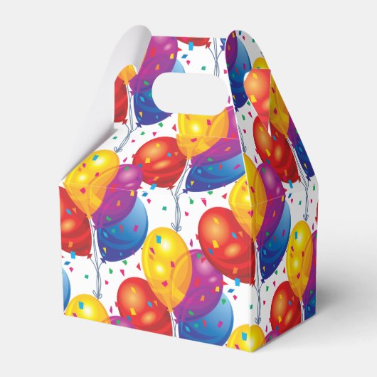 Birthday-ballonnen Bedankdoosjes (Achterkant)