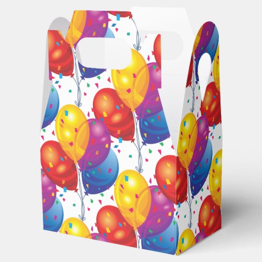 Birthday-ballonnen Bedankdoosjes (Geopend)