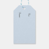 Birthday-ballonnen Cadeaulabel (Achterkant)