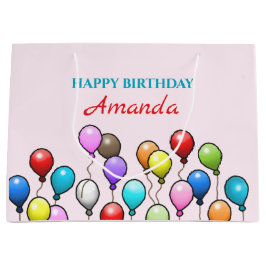 Birthday-ballonnen Groot Cadeauzakje