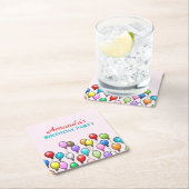 Birthday-ballonnen Kartonnen Onderzetters (Insitu)