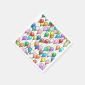 Birthday-ballonnen Servet (Hoek)