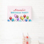 Birthday-ballonnen Spandoek (Insitu)