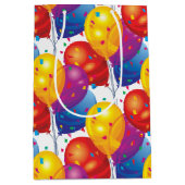 Birthday ballons Paper Cadeau Medium Cadeauzakje (Voorkant)
