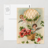 Birthday Balloon Briefkaart (Voorkant / Achterkant)