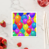 Birthday Balloon Napkins Servet (Insitu)