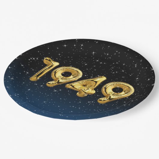 Birthday Balloons 1949 in Bord van stervelpapier (Gekanteld)