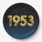 Birthday Balloons 1953 in Bord van stervelpapier (Voorkant)