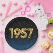 Birthday Balloons 1957 in Bord van stervelpapier (Feest)