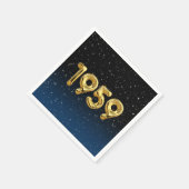 Birthday Balloons 1959 in sterren Servet (Hoek)