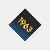 Birthday Balloons 1963 in Stars Napkins Servet (Hoek)