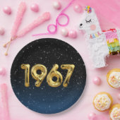 Birthday Balloons 1967 in Bord voor stervelpapier (Feest)