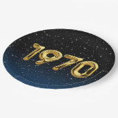 Birthday Balloons 1970 in Bord met stervelpapier (Gekanteld)