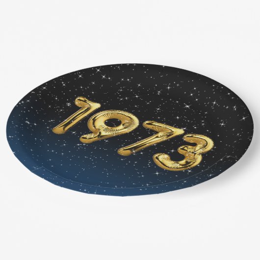 Birthday Balloons 1973 in Bord van stervelpapier (Gekanteld)