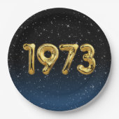 Birthday Balloons 1973 in Bord van stervelpapier (Voorkant)