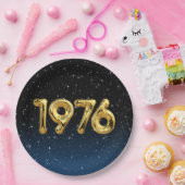 Birthday Balloons 1976 in Bord met stervelpapier (Feest)
