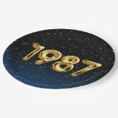 Birthday Balloons 1987 in Bord met stervelpapier (Gekanteld)