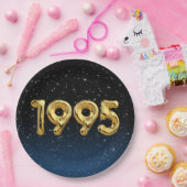 Birthday Balloons 1995 in sterren Papieren Bordje (Feest)