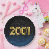 Birthday Balloons 2001 in Bord met stervelpapier (Feest)