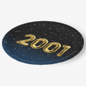 Birthday Balloons 2001 in Bord met stervelpapier (Gekanteld)