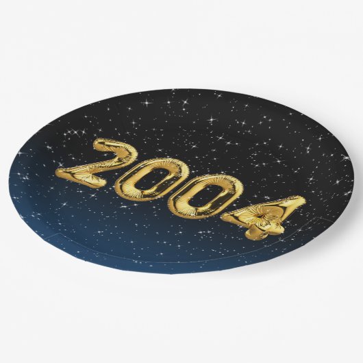 Birthday Balloons 2004 in Bord met stervelpapier (Gekanteld)