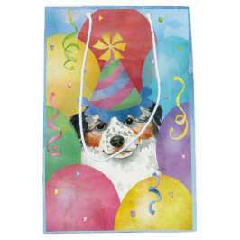 Birthday Balloons Aussie Medium Cadeauzakje