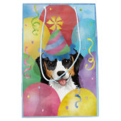 Birthday Balloons Berner Medium Gift Bag Cadeauzakje (Voorkant)