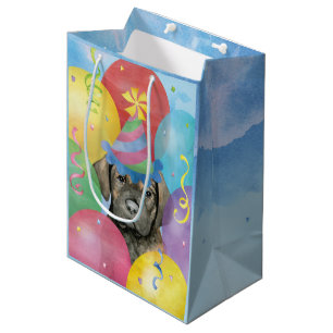 Birthday Balloons Cane Corso Medium Gift Bag Cadeauzakje