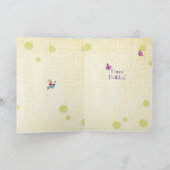 Birthday Balloons Girl Funfair | Birthday Kaart (Binnen)