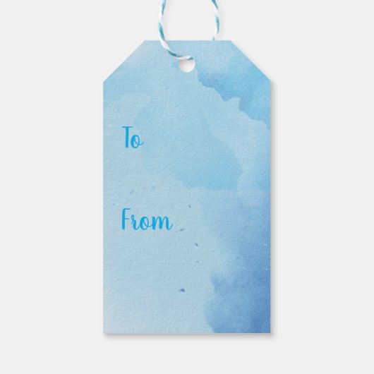 Birthday Balloons Great Pyreneeën Gift Labels Cadeaulabel (Achterkant)