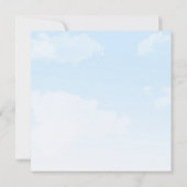 Birthday Balloons Kaart (Achterkant)