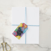 Birthday Balloons Kerry Blue Terrier Cadeaulabel (Met Touw)