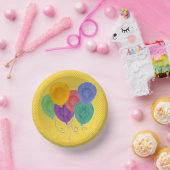 Birthday Balloons Papieren Kommen (Feest)