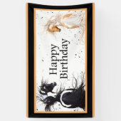 Birthday Banner Horse van Bihrle (Verticaal)