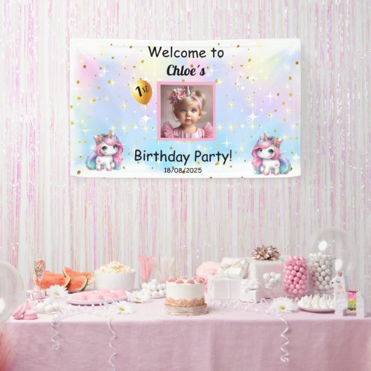 Birthday Banner, Spandoek (Feest)