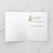 Birthday Barn Owl Waarom vieren we kaarten (Binnen)