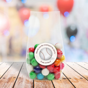 Birthday  Baseball All Star Dank je Ronde Sticker