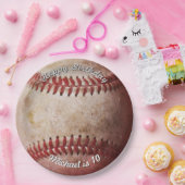 Birthday Baseball Papieren Bordje (Feest)