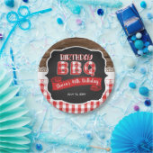 Birthday BBQ Paper Bord - Red (Feest)