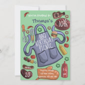 Birthday bbq picnic Invitation Kaart (Voorkant)