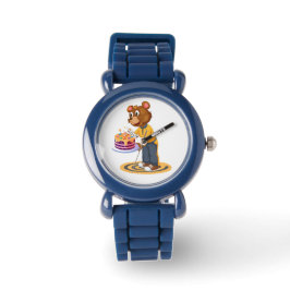 Birthday Bear Surprise Horloge