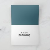 Birthday Bears Roasting Marshmallows Kaart (Binnen)