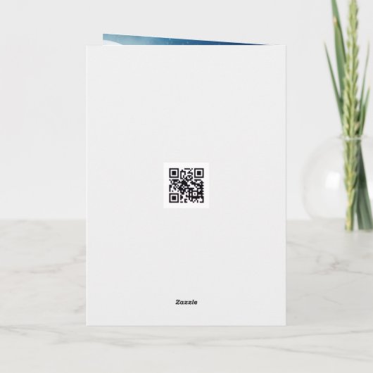 Birthday Beaver Kaart (Achterkant)