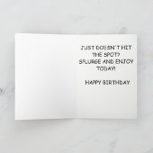 Birthday Beaver Kaart (Binnen)