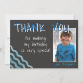 Birthday Bedankt voor je foto-kaartje (Voorkant)