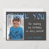 Birthday Bedankt voor je foto-kaartje (Voorkant)