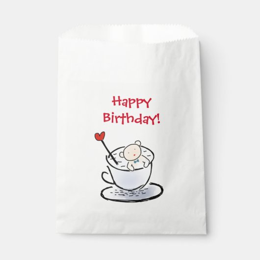 Birthday Bedankzakje (Voorkant)