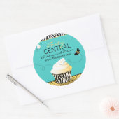 Birthday Bee Business Sticker (Envelop)