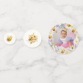 Birthday Bee Confetti (Achterkanten)